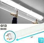 LUXRITE F17T8/841 17W 24 Inch T8 Fluorescent Tube Light Bulb, 4100K, 4-Pack - Image 3