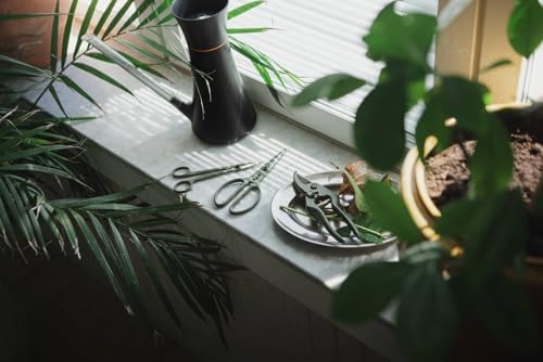 Fiskars Urban Plant Care Care 1075317 3-Piece Plant/Flower Scissors with Holder, Small Plant Shears with Holder, Stainless Steel/Plastic, Dark Green/Black - Image 7