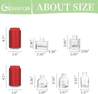 Glasseam Mini Bud Vases for Flowers, 10Pcs Clear Glass Vase for Centerpiece - Image 3