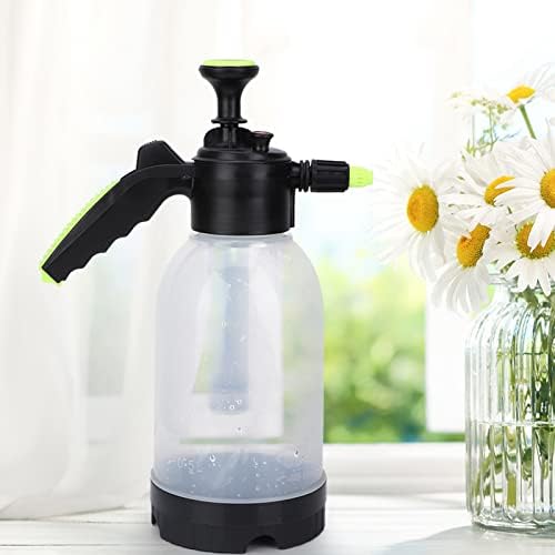 2L Portable Flower Watering Kettle with Ultra Fine Mist Nozzle for Indoor Plants and Home Cleaning White Plastic - Image 2