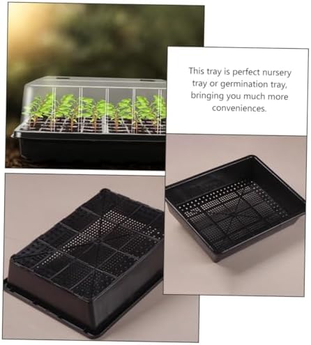 Kisangel Plastic Germination Tray Set with Tall Dome for Plants Seedlings - Image 7