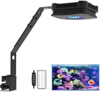 Lominie LED Aquarium Light Saltwater Aquarium Lamp 30W Full Spectrum with Remote Dimmable Nano Coral Reef Light for Fish Tank with Bracket by Lominie