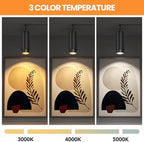 Zoomable Hanging Plant Light for Indoor Plant, Full Spectrum, Black - Image 3