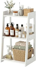 3-Tier Bathroom Ladder Shelf Freestanding, 15.7" W x 27.6" H by HaveaGreatDay