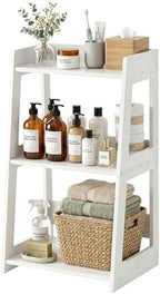 3-Tier Bathroom Ladder Shelf Freestanding, 15.7" W x 27.6" H by HaveaGreatDay