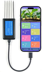 8 in 1 Soil Tester, Nitrogen, Phosphorus, Potassium Npk Tester, Ph, Moisture, Nutrient Conductivity, Ec Meter,High Accuracy Digital Sensitive,Soil Fertility Test by Unknown