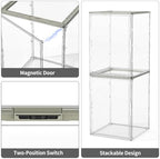 JOYZAN Clear Mini Indoor Greenhouse Small Tabletop Green House with Lights - Image 7