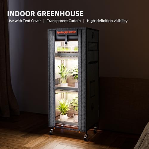Spider Farmer 4 Tier Mini Greenhouse Plant Shelf with Grow Lights Indoor - Image 2