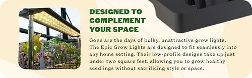 Epic Gardening Seed Starting Grow Light - Full-Spectrum LED - Standard - Image 5