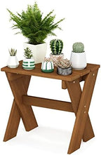 Furinno TIOMAN Compact Patio Table with X-Leg, Easy Assembly, Natural by Furinno-FitsYourSpaceFitsYourBudget