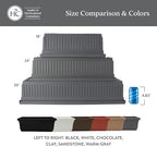 The HC Companies Venetian Window Planter Box, 24 Inch, Black, 2-Pack - Image 6