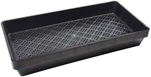 BeGrit 1020 Mesh Bottom Trays with Holes for Seed Starting Germination by BeGrit