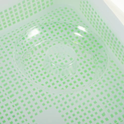 2 Sets Sprouter Tray with Lid Plastic Moisture Preserving Seed Tray - Image 5