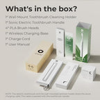 Oday Sonic Electric Toothbrush for Adults with Wall Mounted UV Cleaner - Image 6