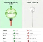 EX-Large Plant Watering Globes, 26oz Plastic Top Fill Self Watering Globes - Image 7