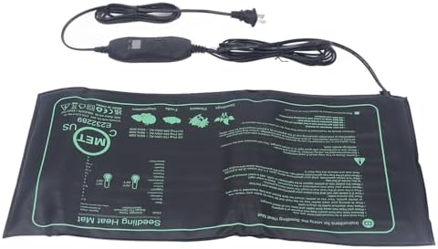 aqxreight Seedling Heat Mat with Digital Thermostat Efficient Versatile Seed Starting Heating Pad for Germination UK Plug The and and Promotin Seedling Heat MatSeedling Heating (US Plug 110V 2.8W) - Image 6