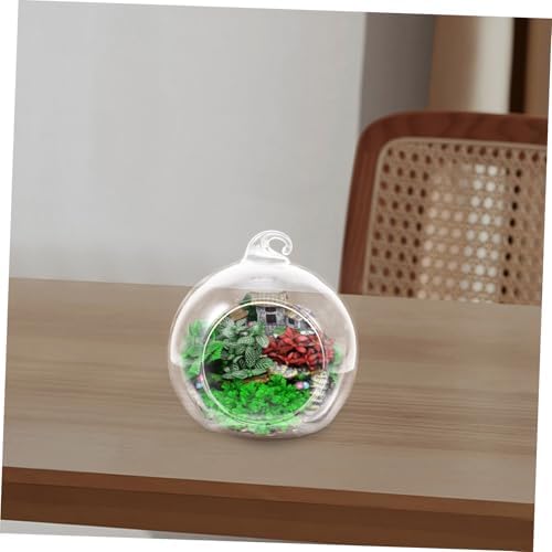 12Pcs Transparent Hanging Glass Globe Terrarium for Air Plants Creative Micro Landscape Decor for Home Office Decoration and Plant Display - Image 6