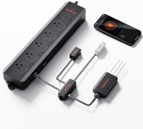 Spider Farmer GGS AC5 Power Strip Kits 5 AC APP-Based Controls Outlets by SpiderFarmer