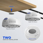 Barrina OG09 Puck Grow Light, 18W(2 x 9W), 5000K, Timer, 2 Packs, White - Image 5