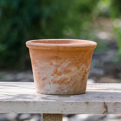 2/3 Pack Terracotta Planter, Breathable Clay Flower Pots, Red Clay Terracotta Plant Pots with Drainage, Indoor Outdoor Terracotta Flower Pot for Home Garden Plant Planting/20Cm - Image 2