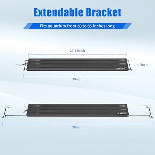 AQUANEAT LED Aquarium Light Full Spectrum for 30 Inch to 38 Inch Fish Tank Light Fresh Water - Image 3