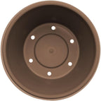 Bloem Terra Pot Planter: 12" - Chocolate Brown - Durable Resin Pot, for Indoor and Outdoor Use, Gardening, 3.5 Gallon Capacity, Saucer Sold Separately - Image 3