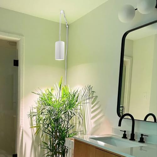 Hanging Plant Grow Light Full Spectrum Warm White Color with Timer Ceiling Decorative Grow Lamp for Indoor Plants - Image 6