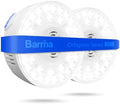 Barrina Orbgrow OG09 Puck Grow Light, 18W(2 x 9W), 5000K, 2 Packs, White by Barrina