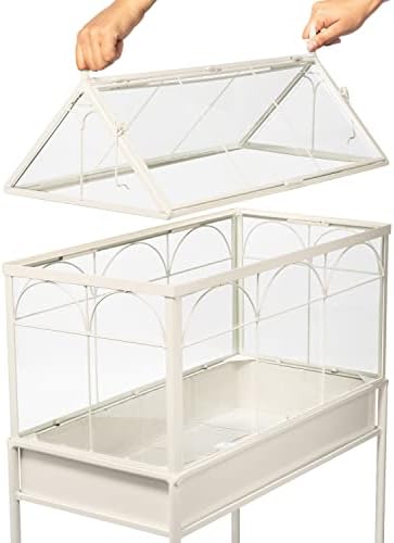 H Potter Freestanding Wardian Case Terrarium, Large - Image 7