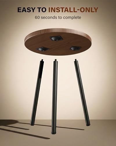 Plant Stand Indoor 2 Pack: Plant Table 14'' Wood & Metel Plant Stool - Image 5
