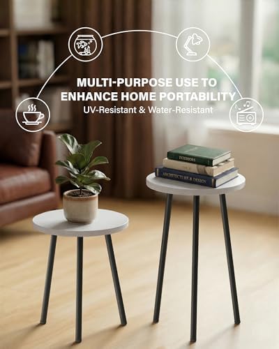 Plant Stand Indoor 2 Pack: Corner Wood Plant Stand Indoor Plant Stand - Image 6
