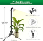 SANSI Grow Light for Indoor Plants, 40W Full Spectrum Standing Plant Light - Image 5