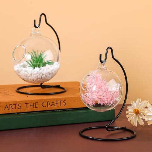Tatuo 50 Pcs Ornament Display Stand Glass Ball Holder Hanger Stand - Image 4