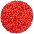 Decorative Faux Greenery Fake Plants 24in, Grass Balls Decorative Decor, Garden Spheres Outdoor, Decorative Balls for Home Decor, Artificial Plant Topiary Ball Tree by ATYUJKB