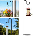 76" Shepherds Hook Stand: Hanging Bird Feeders, Plants, Wind Chimes by SIECCYOfficial