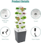 25-Plant Vertical Tower Garden System - Indoor Hydroponic Growing Kit - Image 5