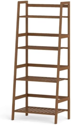 4-Tier Bamboo Plant Rack with Guardrails 48x32x114cm - Image 4