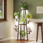 HOOBRO Plant Stand Indoor with Grow Lights, 7-Tier 47.2" Plant Shelf by HOOBRO