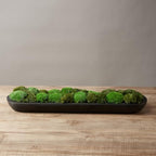 2 Color Mix Pack Preserved Pole Moss Pillow Bun Cushion Natural Decorative Green DIY Kit Art Wall Decor Florist Decor Easter Table Decor Wedding(1.5 sq.ft, Green-A,Green-B) - Image 6