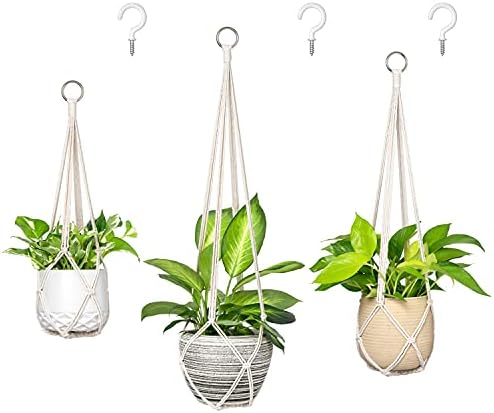 Dahey Macrame Plant Hanger and Plant Basket for Home Decor - Image 2