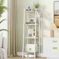 Hzuaneri Ladder Shelf, Bookshelf, Freestanding Corner Storage Shelf by Hzuaneri