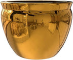 Red Lantern 12" Solid Gold Porcelain Fishbowl by RedLantern