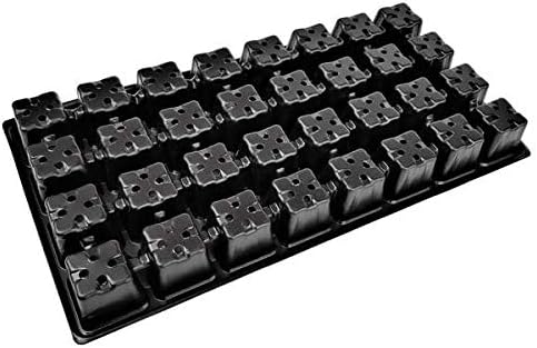 Bootstrap Farmer 32 Cell Trays (10 Pack) - 2 Inch Square Inserts for 1020 Flats, Heavy-Duty Reusable Plastic for Seed Starting & Propagation - Image 3