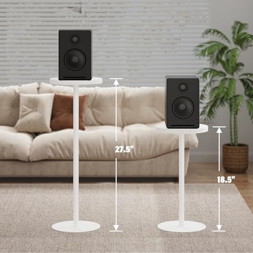 TUTOTAK Tall Round Side Table, Small End Table, Drink Table,Pedestal Table - Image 3