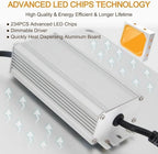 LED Grow Light, SP1500 Sunlike Full Spectrum Dimmable Plant Lights with Thermometer, Growing Lamps for Indoor Plants Seedlings Veg Bloom 4.5x4.5ft - Image 6