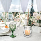 Cabilock Glass Candle Holders 4 Inch Tea Light Candle Stands with Handles Multipurpose Indoor Outdoor Decor Sticks Holder for Home Party Wedding - Image 7