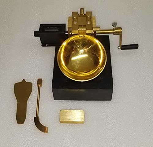 Crabby Liquid Limit Apparatus Hand Operated Brass Disc Casagrande Grooving Tools Soil Testing Equipment - Image 2