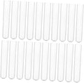 20pcs Glass Test Tubes 25x150mm Glass Flat Mouth Round Bottom by NOLITOY