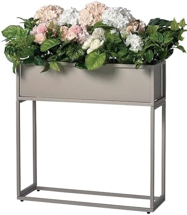 Cocoyard Elevated Planter Box - 28 Inch Durable Raised Garen Bed for Herbs and Flowers - Tall Rectangular Planter for Outdoor Plants & Backyard Gardening (Sand, 28" H) by CocoyardGardenSupply