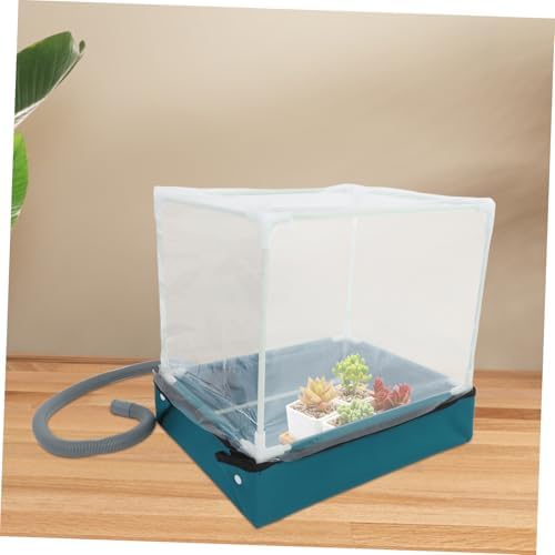 Mini Succulent Greenhouse Plant Box with Drainage and Weather Protection - Image 5